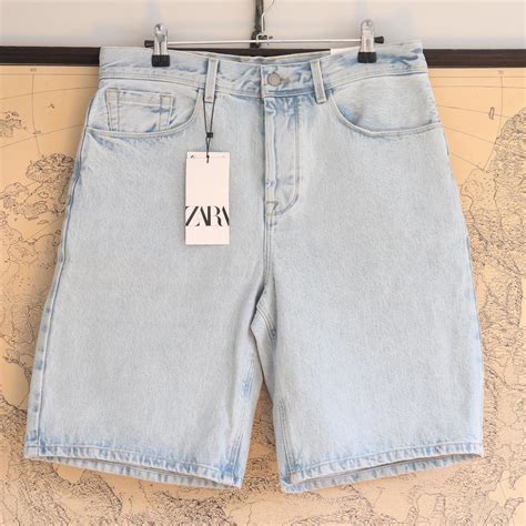 zara men's shorts|zara men's denim shorts.